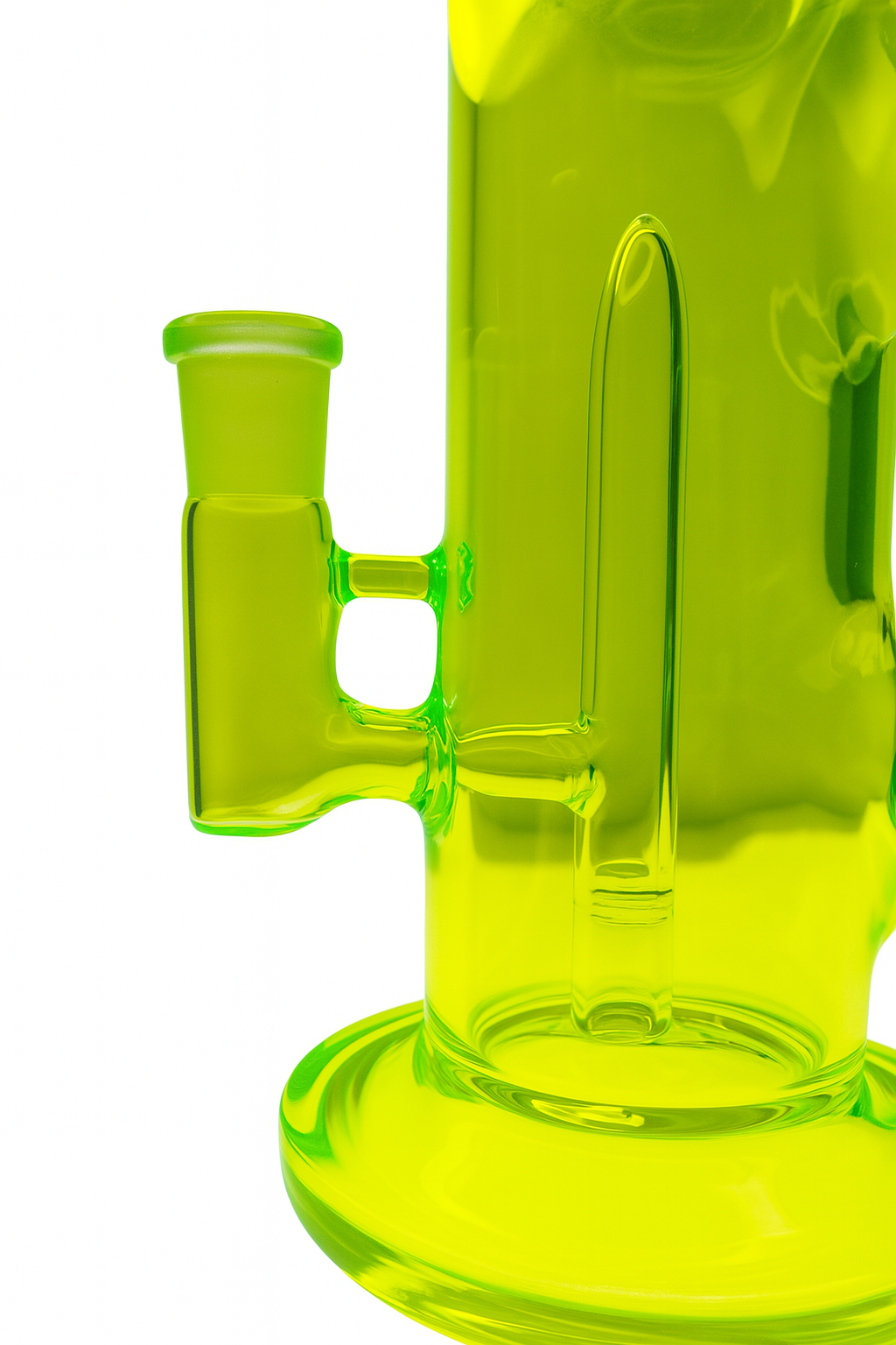 11" Lemon Lime AK47 Glass Bong