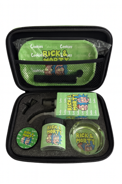 Smoke Set w/ 7"Juicy Rig , Grinder, Jar, Ashtray