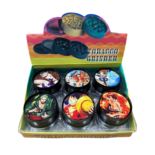 55mm Assorted Cartoon  Grinder