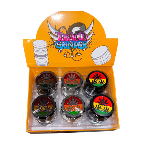 55mm Designer Grinder with Leaf design