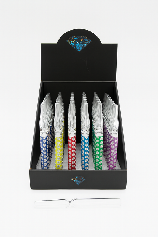 Dab Straw Nectar Collector – Leaf Design