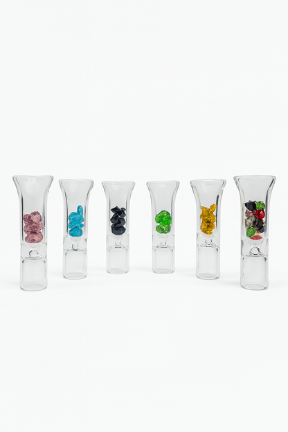 Smoking Glass hand pipe with Single Diamond Filter