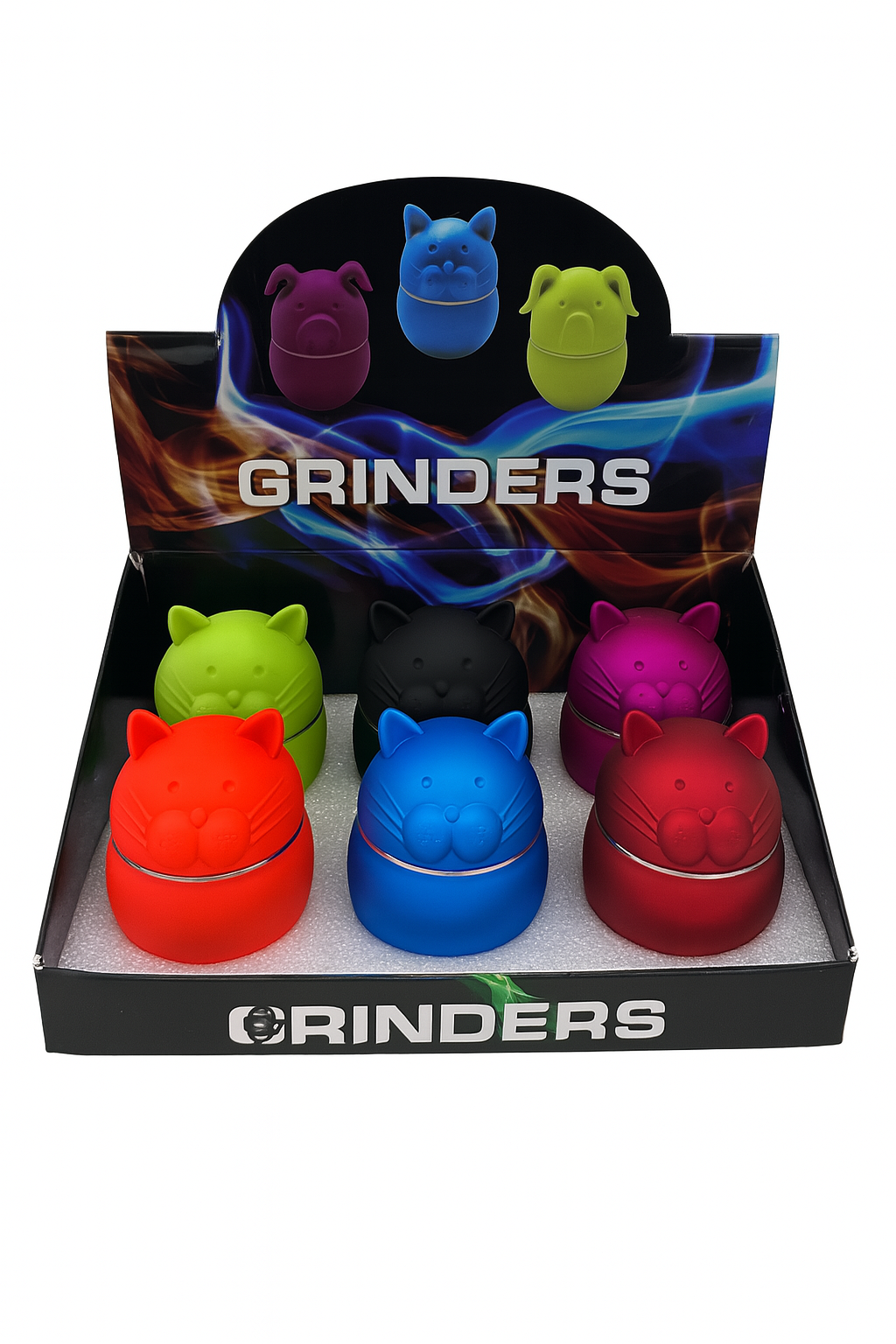 Cute Cat face Metal Grinder