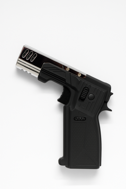 Windproof Hand Gun Blue Flame torch