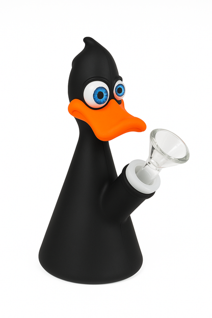 5.75" Silicone Duck Water Pipe 