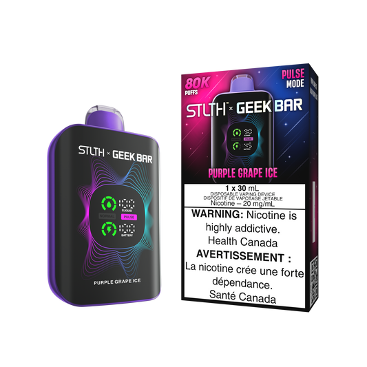 STLTH X GEEK BAR DISPOSABLE - PURPLE GRAPE ICE