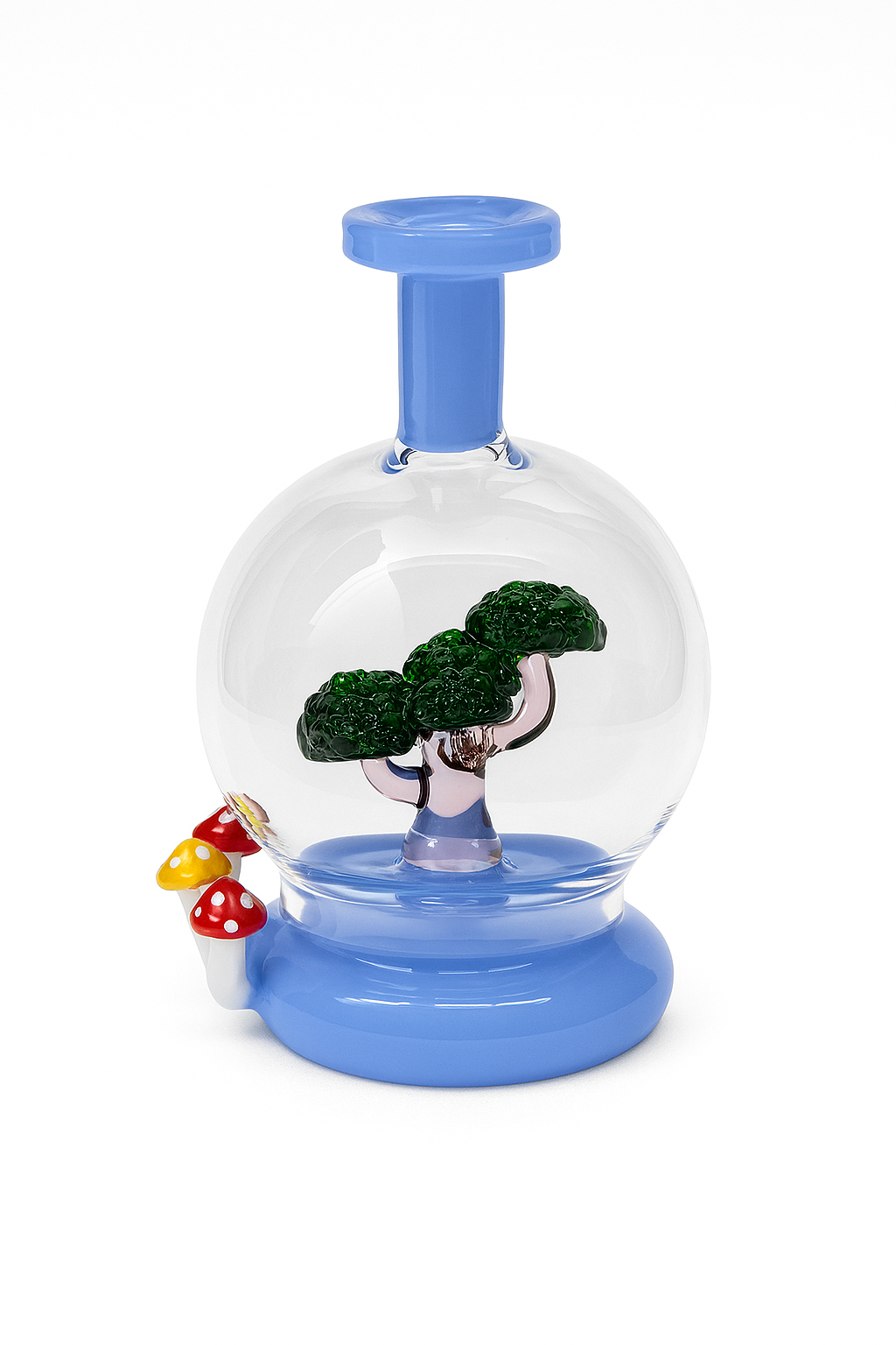 7" The Bonsai Tree Glass Dab Rig/Bong