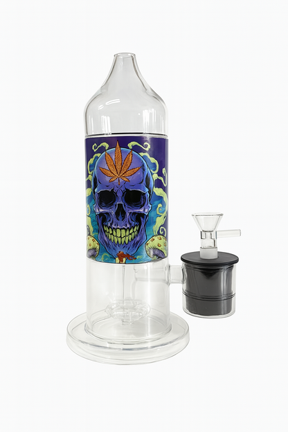 10" Smoke Thrower with built-in Lights w/ Print Design