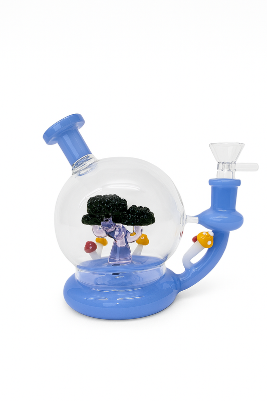 7" The Bonsai Tree Glass Dab Rig/Bong