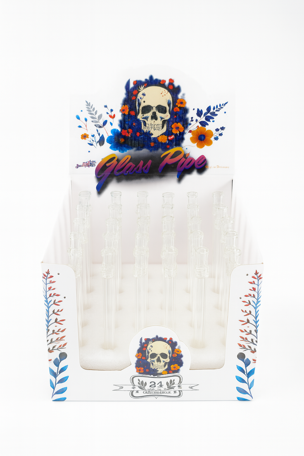 Hammer Bubblers HandPipe Glass Water Pipe 