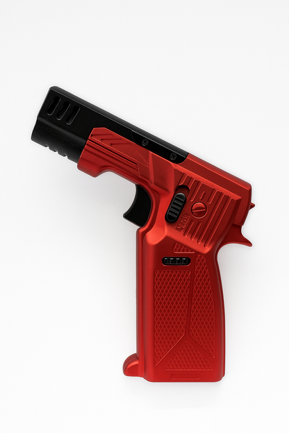 Windproof Hand Gun Blue Flame torch