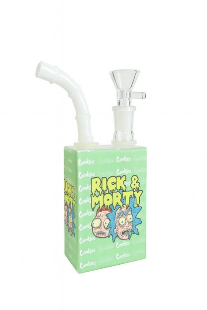 Smoke Set w/ 7"Juicy Rig , Grinder, Jar, Ashtray