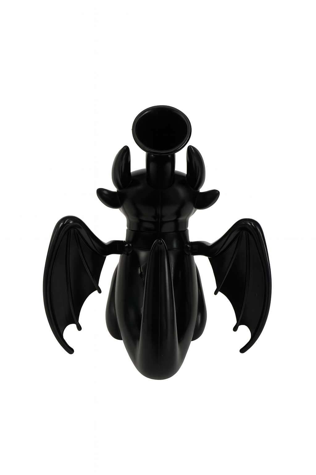 5.5" Black Dragon Silicone Water Pipe
