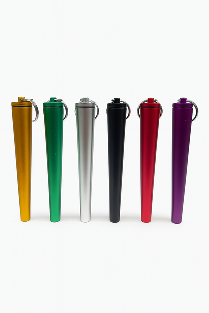 4.7'' Aluminum  Holder Container Waterproof Storage Case-2pcs