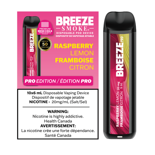 Breeze Pro S50 2000-Raspberry Lemon