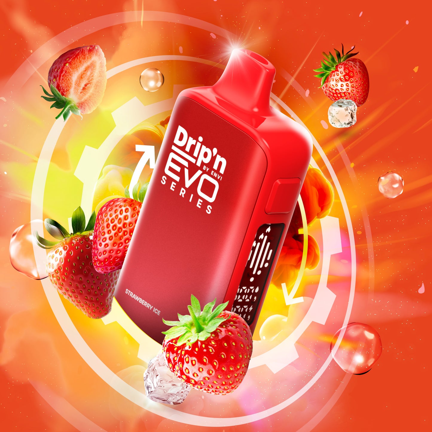 Drip'n by Envi EVO 63K - Strawberry Ice