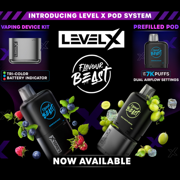 Slammin STS Iced Flavour Beast Pods, Allo Sync Compatible Pods – Vape360