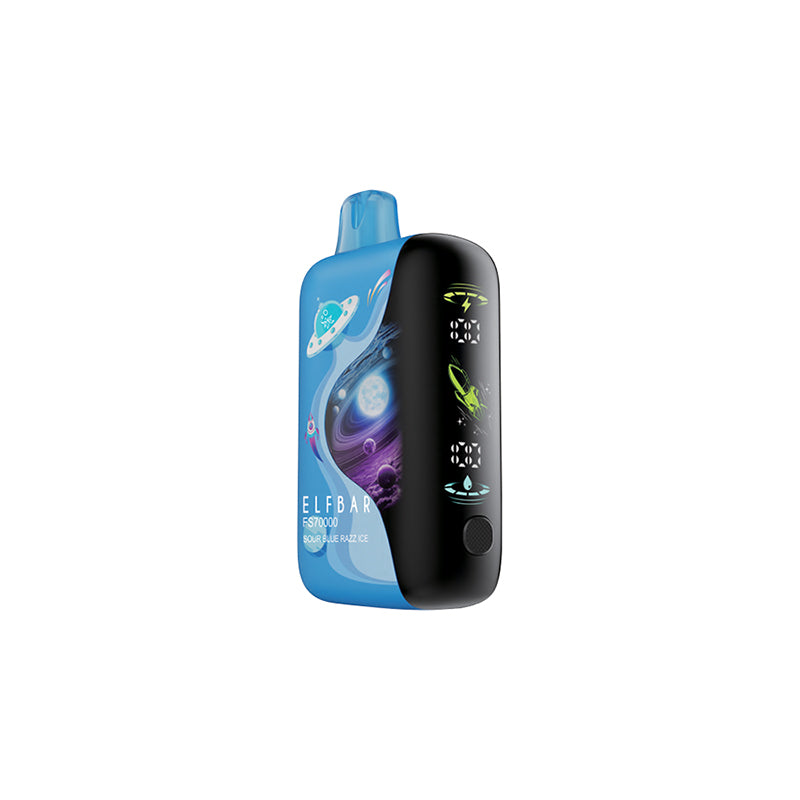 ELFBAR FS70K DISPOSABLE - SOUR BLUE RAZZ ICE