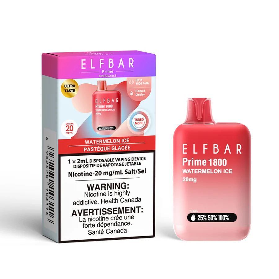 ELFBAR Prime 20mg - Watermelon Ice