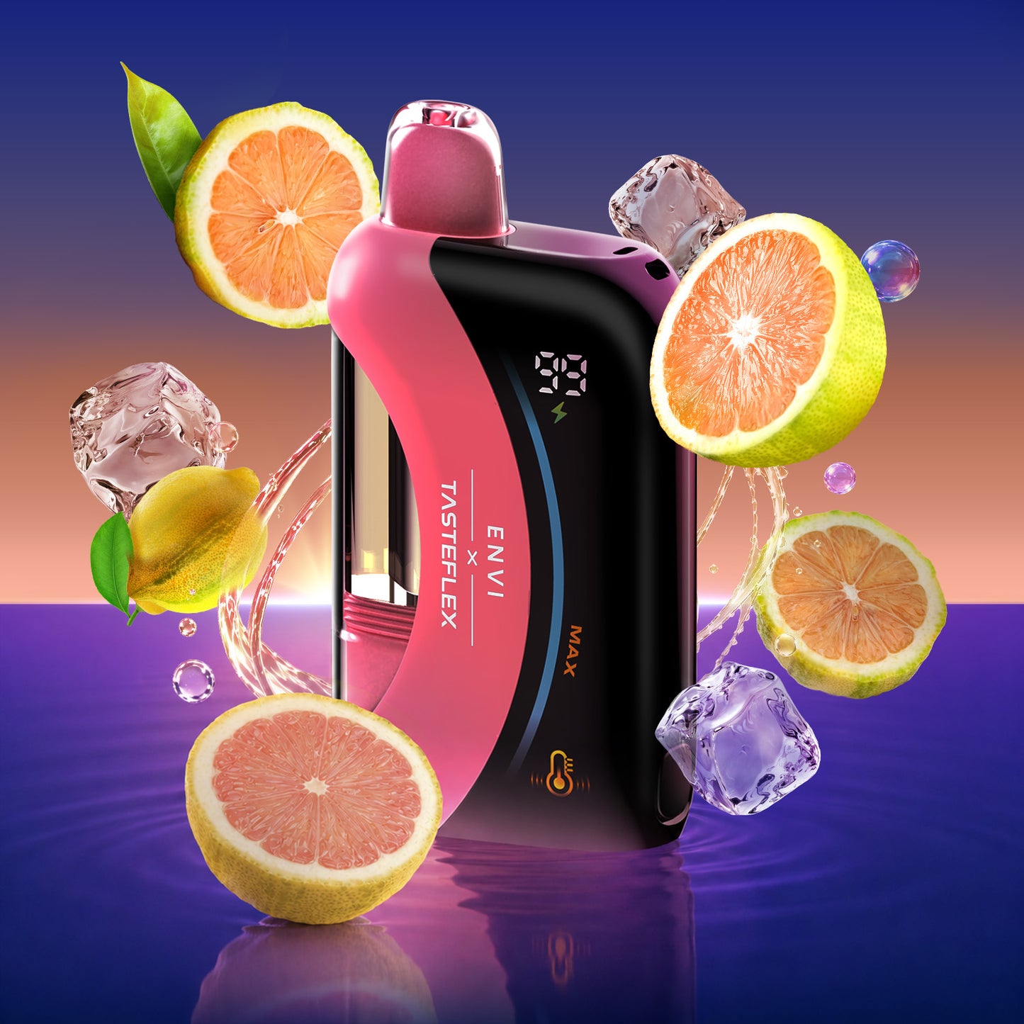 Pink Lemon Ice ENVI x Tasteflex Cresmo