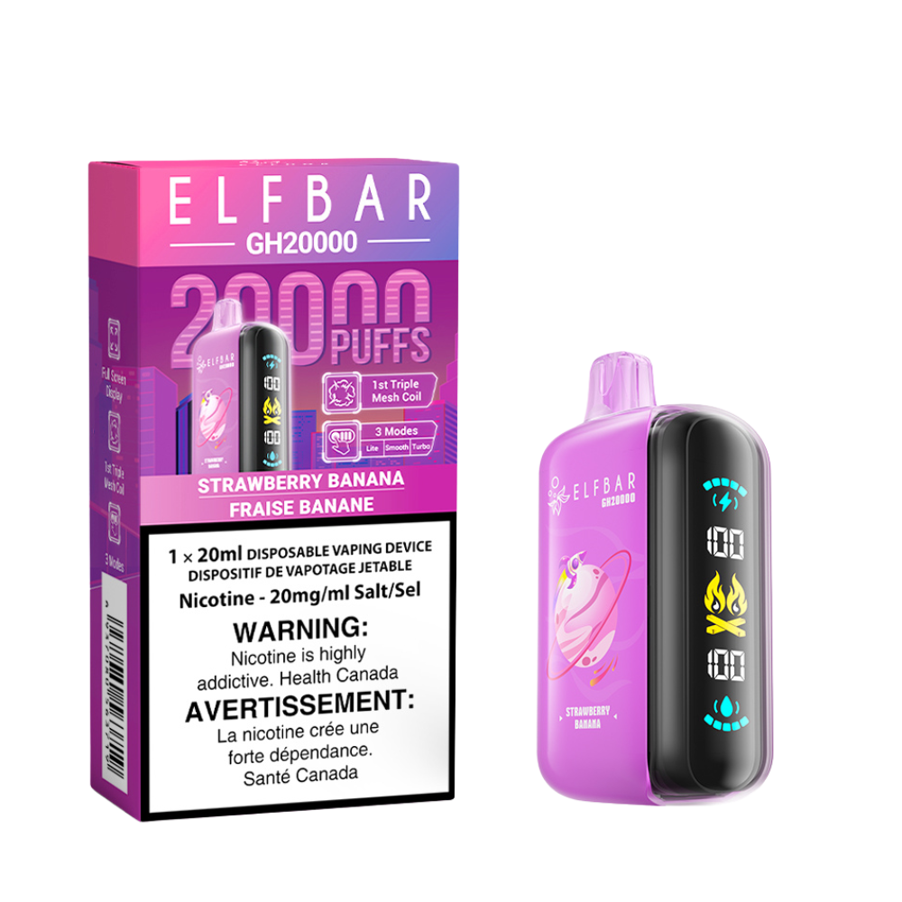 Elf Bar GH20k-Strawberry Banana