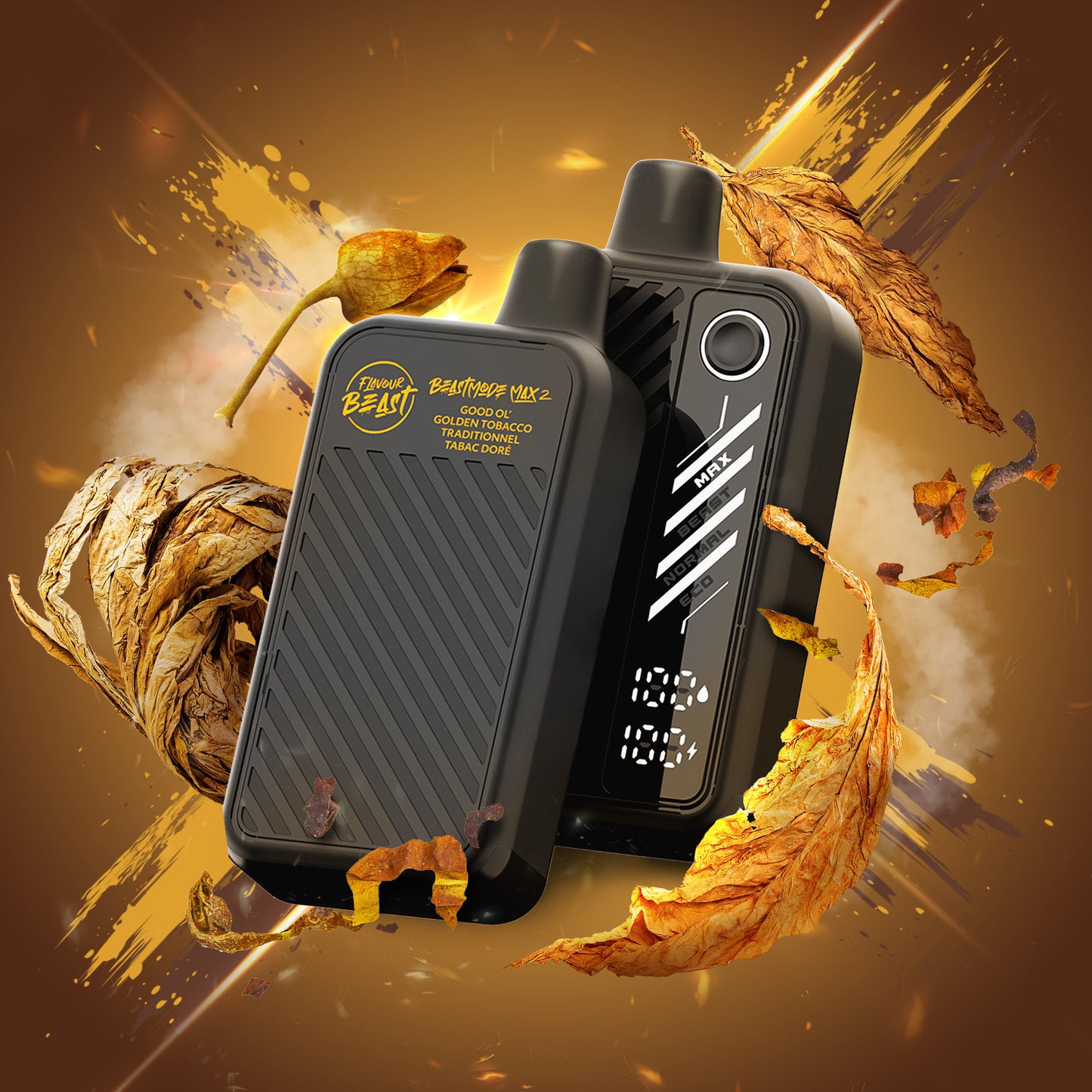Flavour Beast Beast Mode Max 2 – Good Ol’ Golden Tobacco