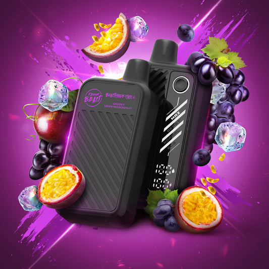 Flavour Beast Beast Mode Max 2 – Groovy Grape Passionfruit