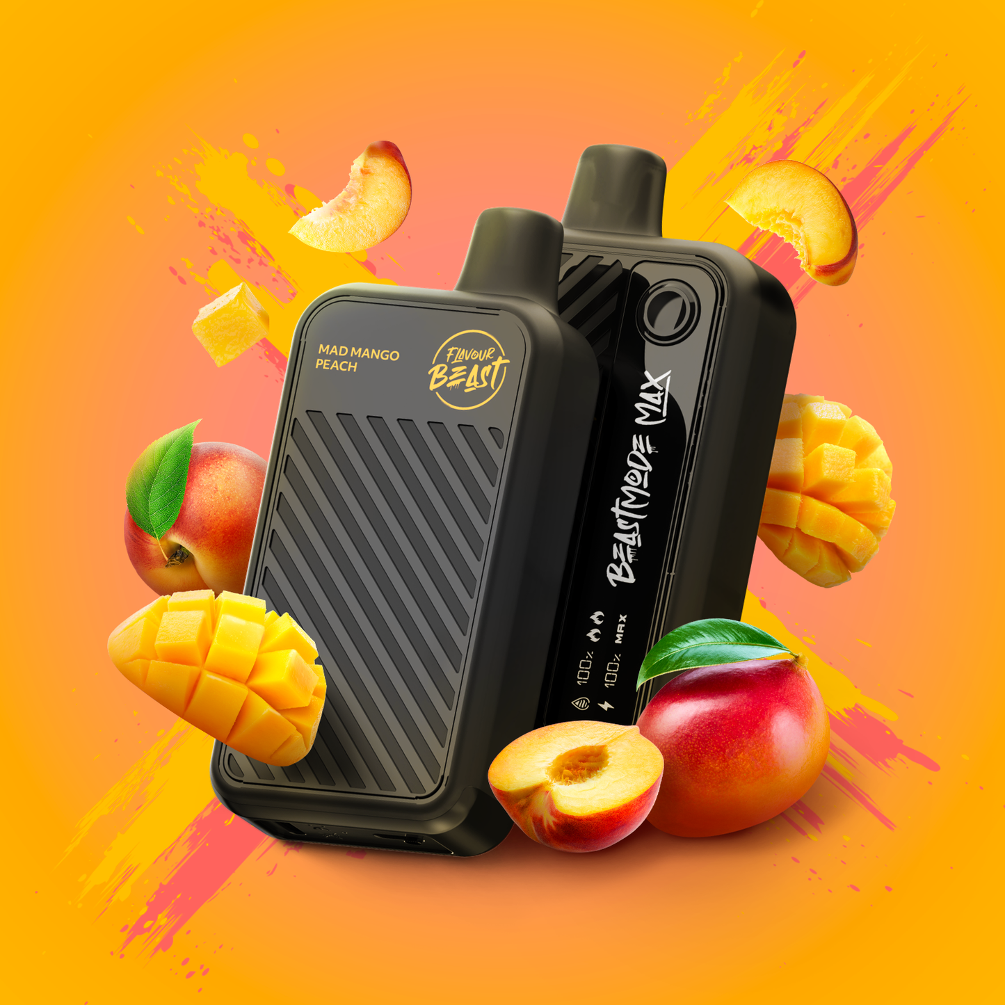 Flavour Beast Beast Mode Max – Mad Mango Peach