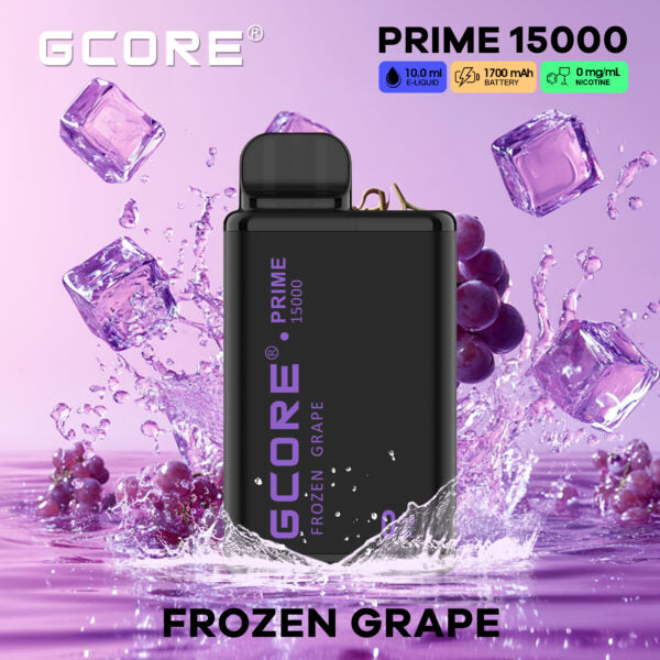 Gcore Prime 15000-Frozen Grape 0mg/ml