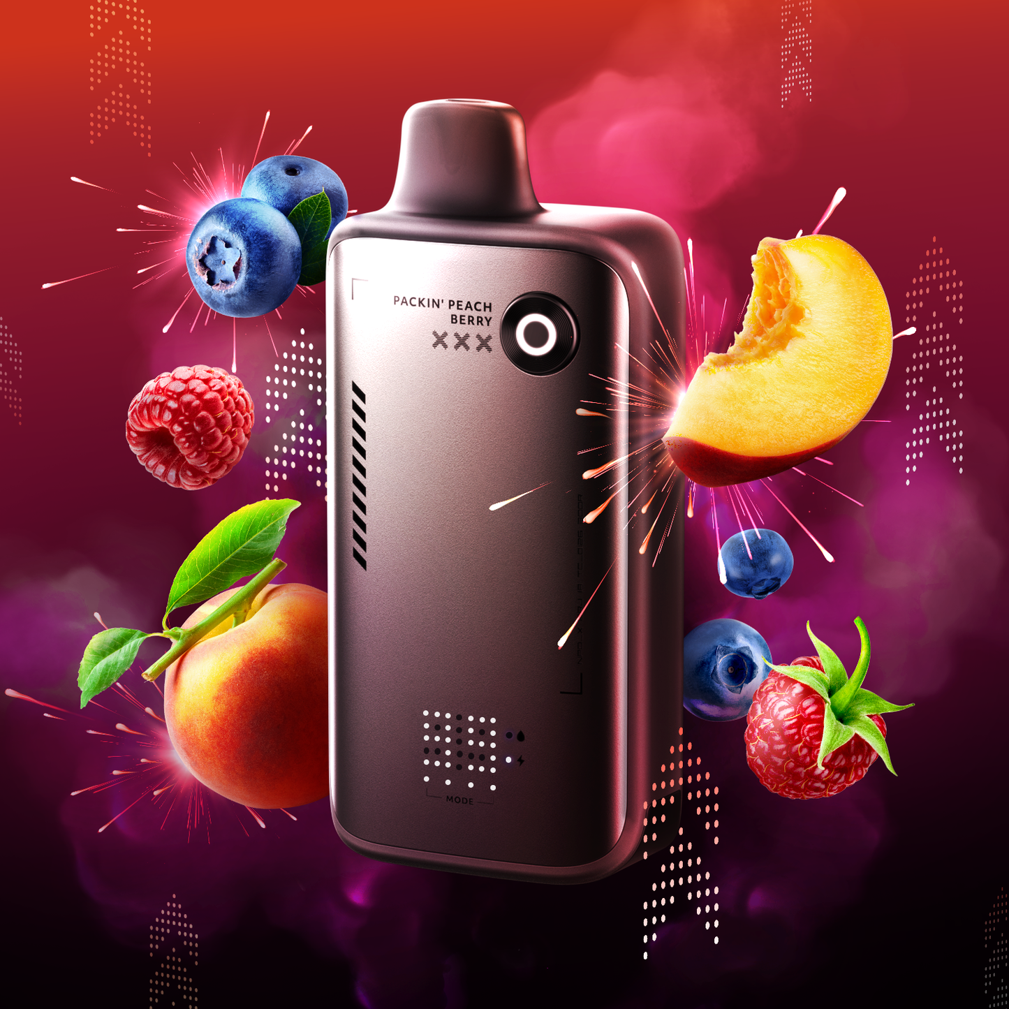 Flavour Beast Alpha - Packin' Peach Berry