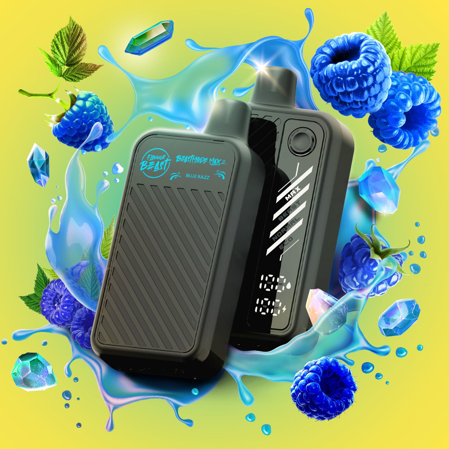 Flavour Beast Beast Mode Max 2-Gushin Blue Razz