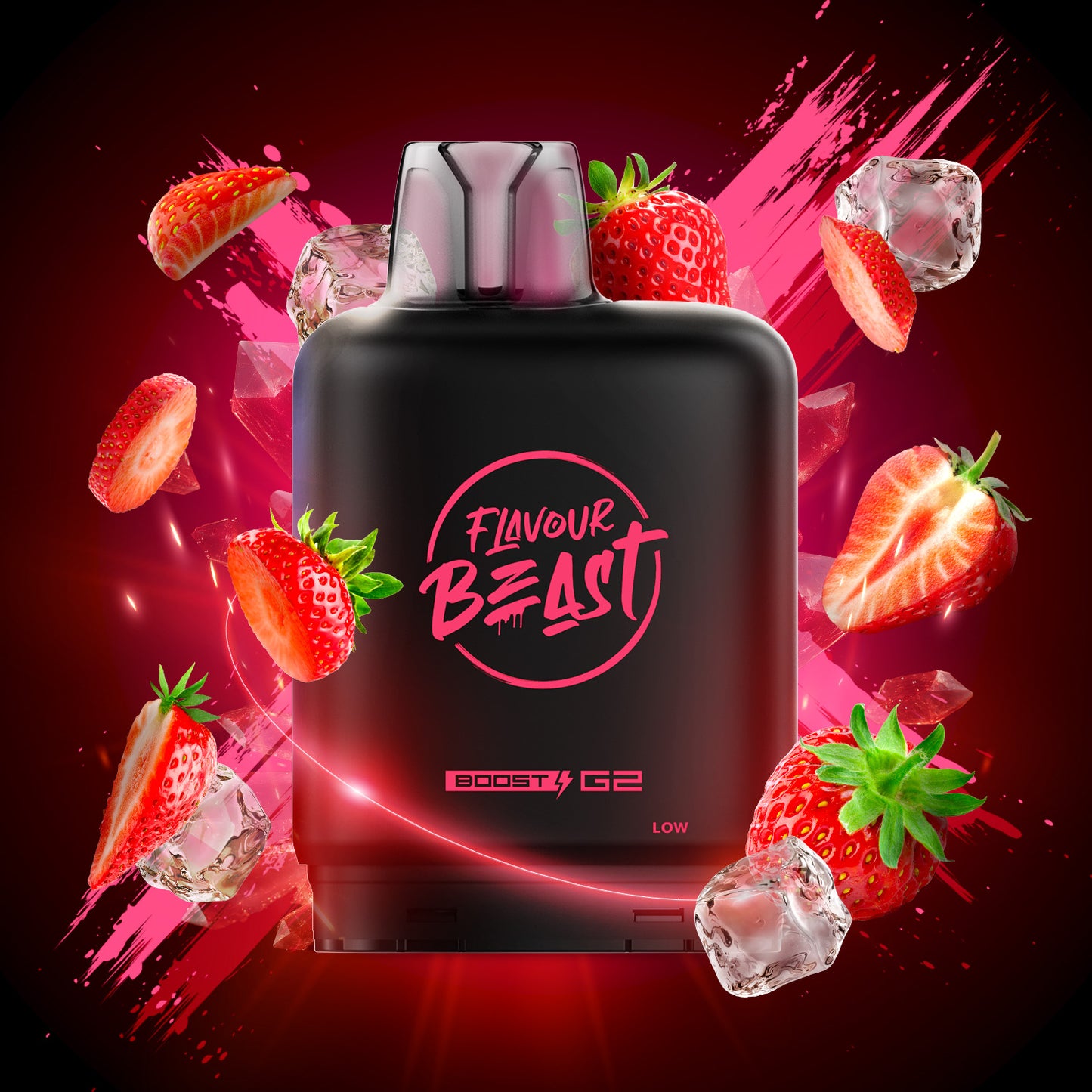 Level X Flavour Beast G2 Ultra - Smashin' Strawberry Jewel