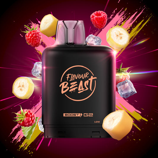 Level X Flavour Beast Boost G2 Pod - Banana Raspberry Iced