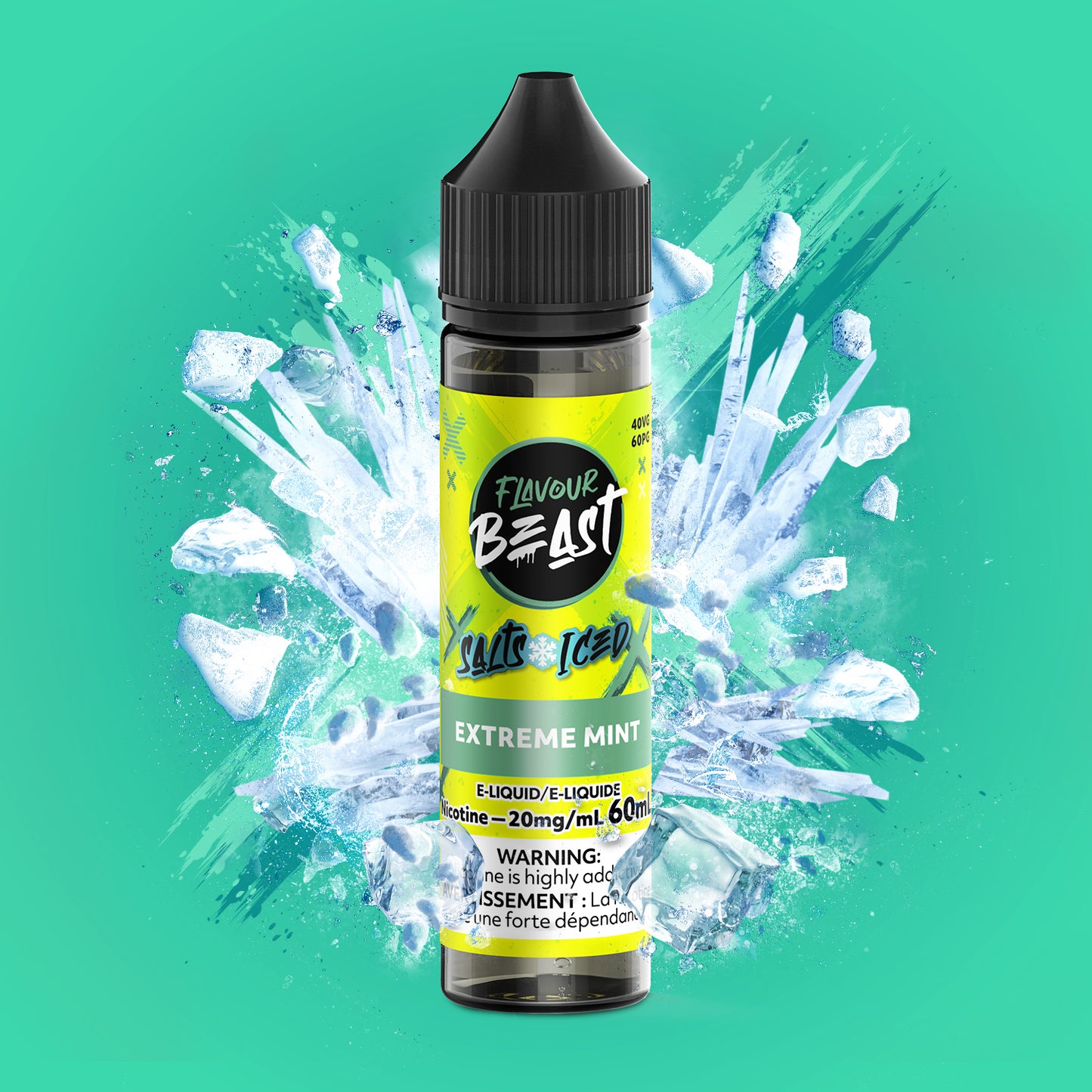 Flavour Beast E-Liquid - Extreme Mint Iced