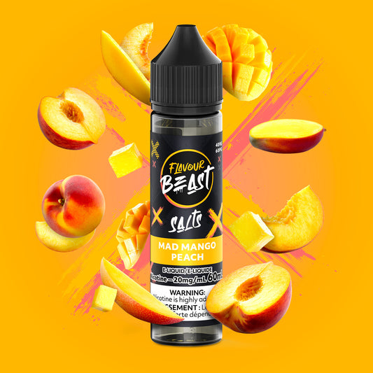 Flavour Beast E-Liquid - Mad Mango Peach