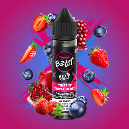Flavour Beast E-Liquid - Trippin' Triple Berry