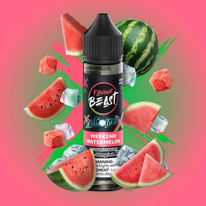 Flavour Beast E-Liquid - Weekend Watermelon Iced