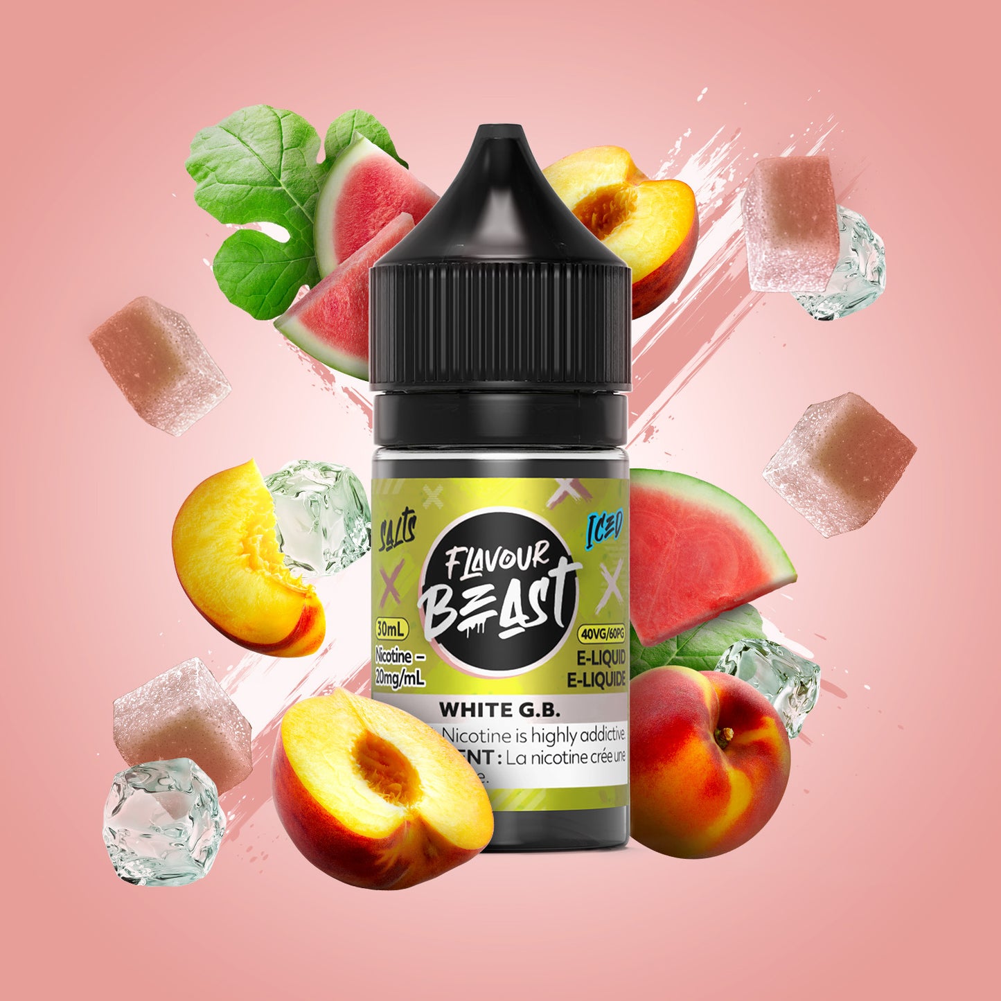 Flavour Beast E-Liquid - Wild White Grape Iced