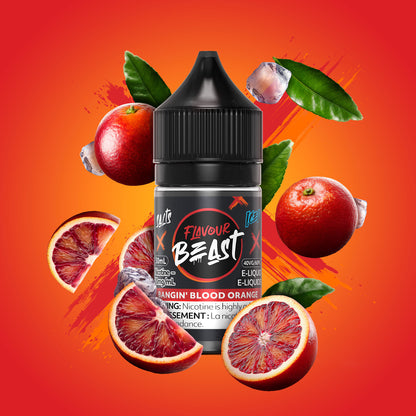Flavour Beast E-Liquid - Bangin' Blood Orange Iced