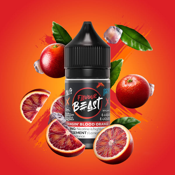 Flavour Beast E-Liquid - Bangin' Blood Orange Iced