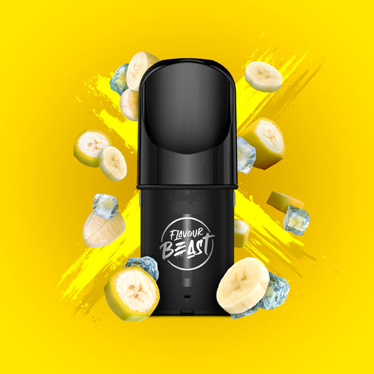 Flavour Beast Pod Pack - Bussin Banana Iced (3/PK)