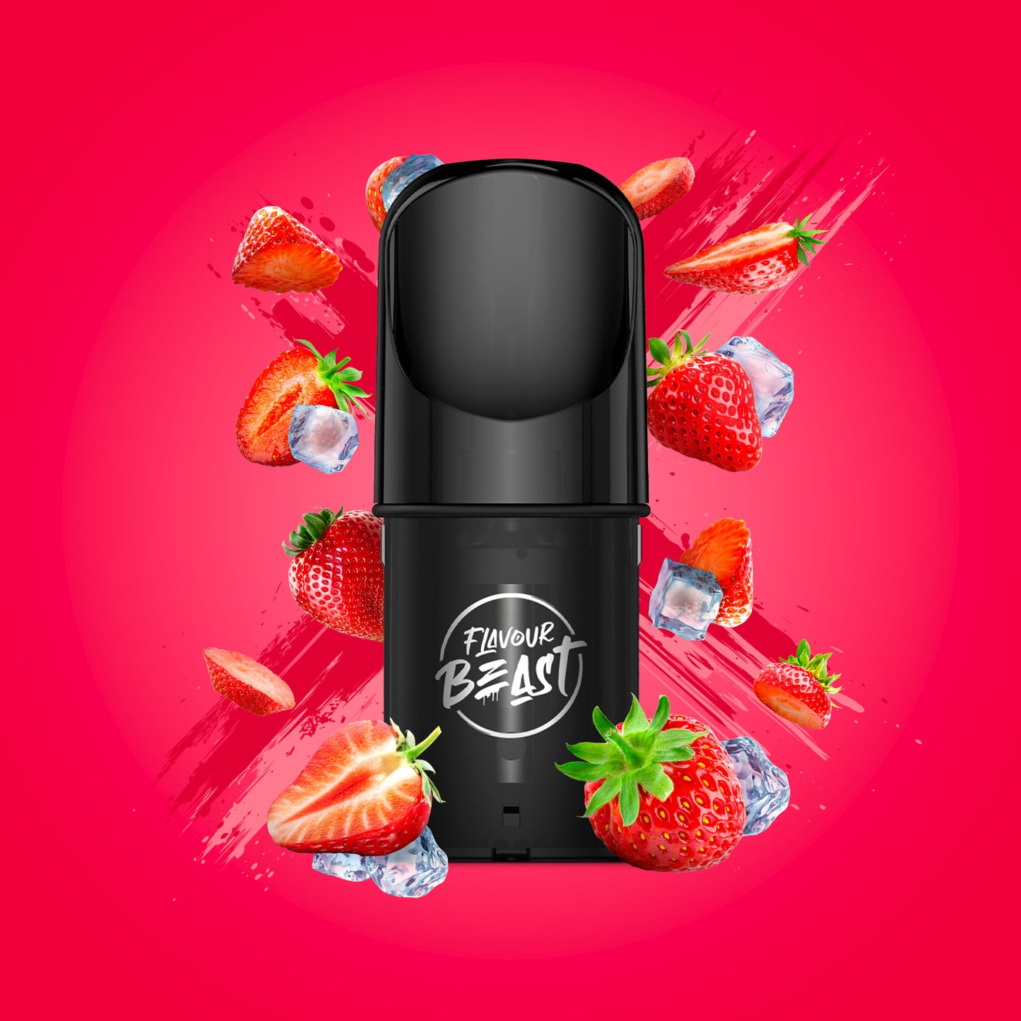 Flavour Beast Pod Pack - Sic Strawberry Iced (3/PK)