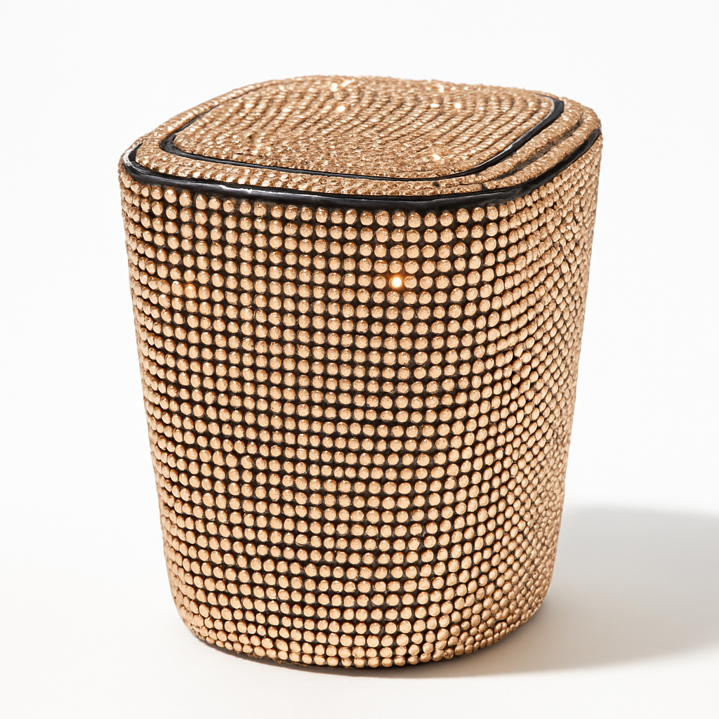 Crystal Diamond Car Ashtray with Lid