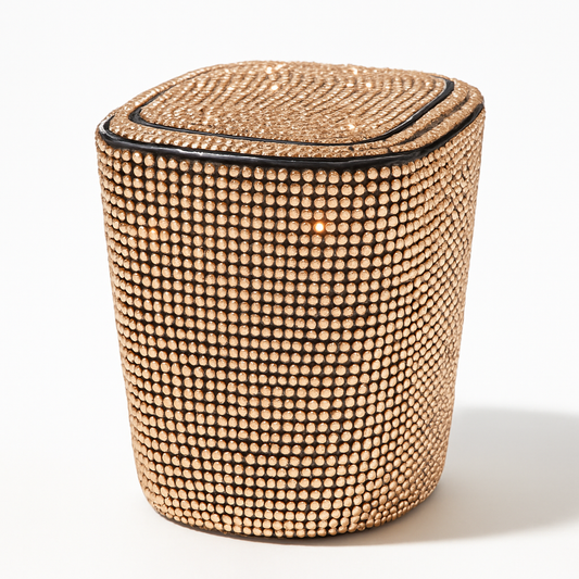 Crystal Diamond Car Ashtray with Lid