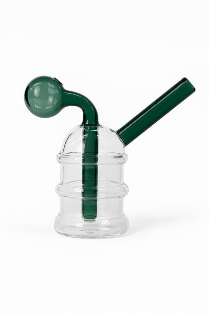4" Mini Glass Bubbler Bong