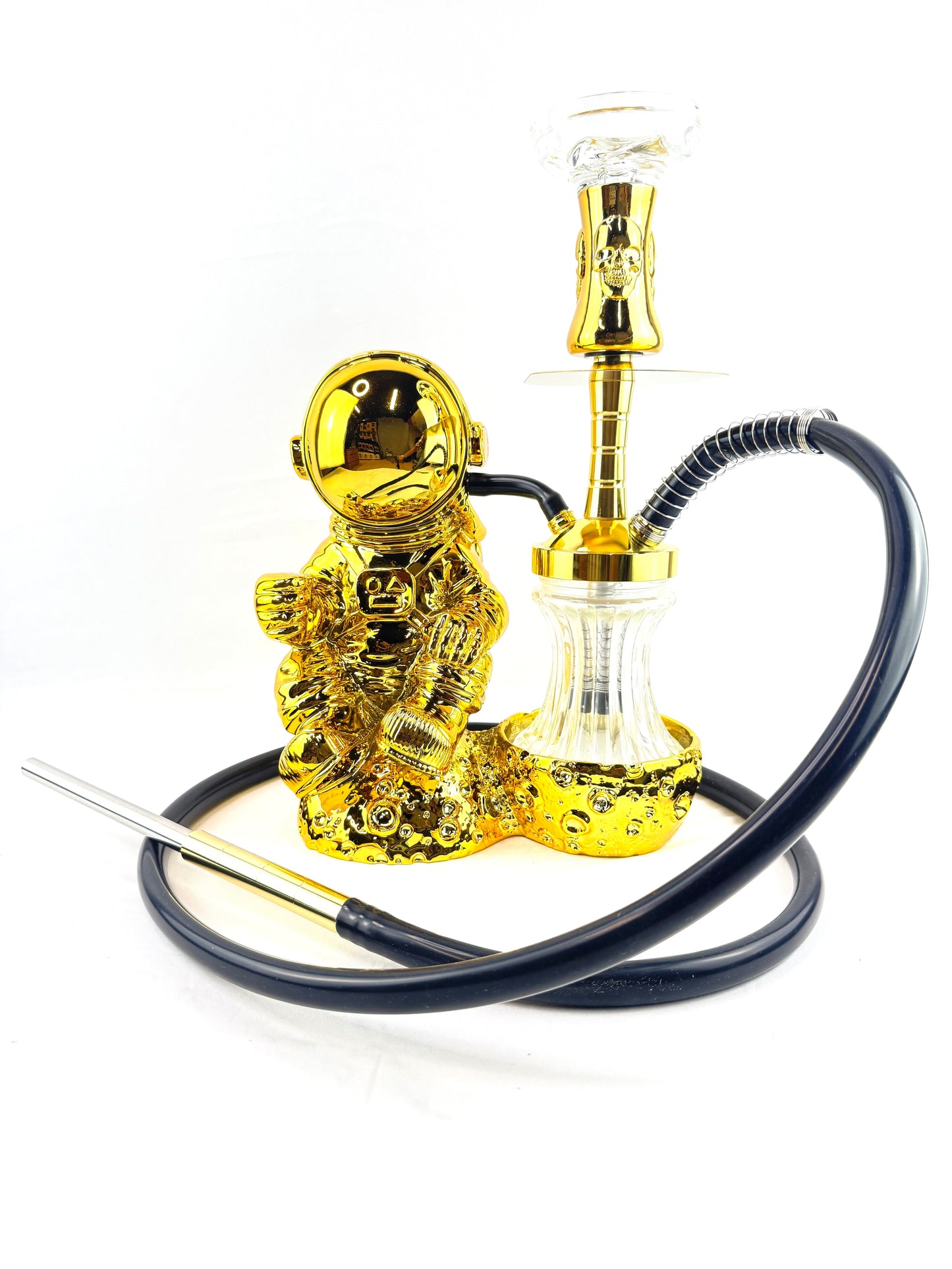 Luxury Astronaut shaped- Premium Hookah, Complete Set with LED Light