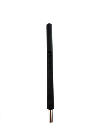 19" Flash Bang Clear Glass Base Single Hose Hookah