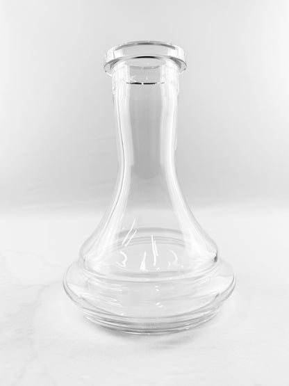 20" Mona Tapered Glass With Assorted Matt/Metal Color Body Single Hose Hookah