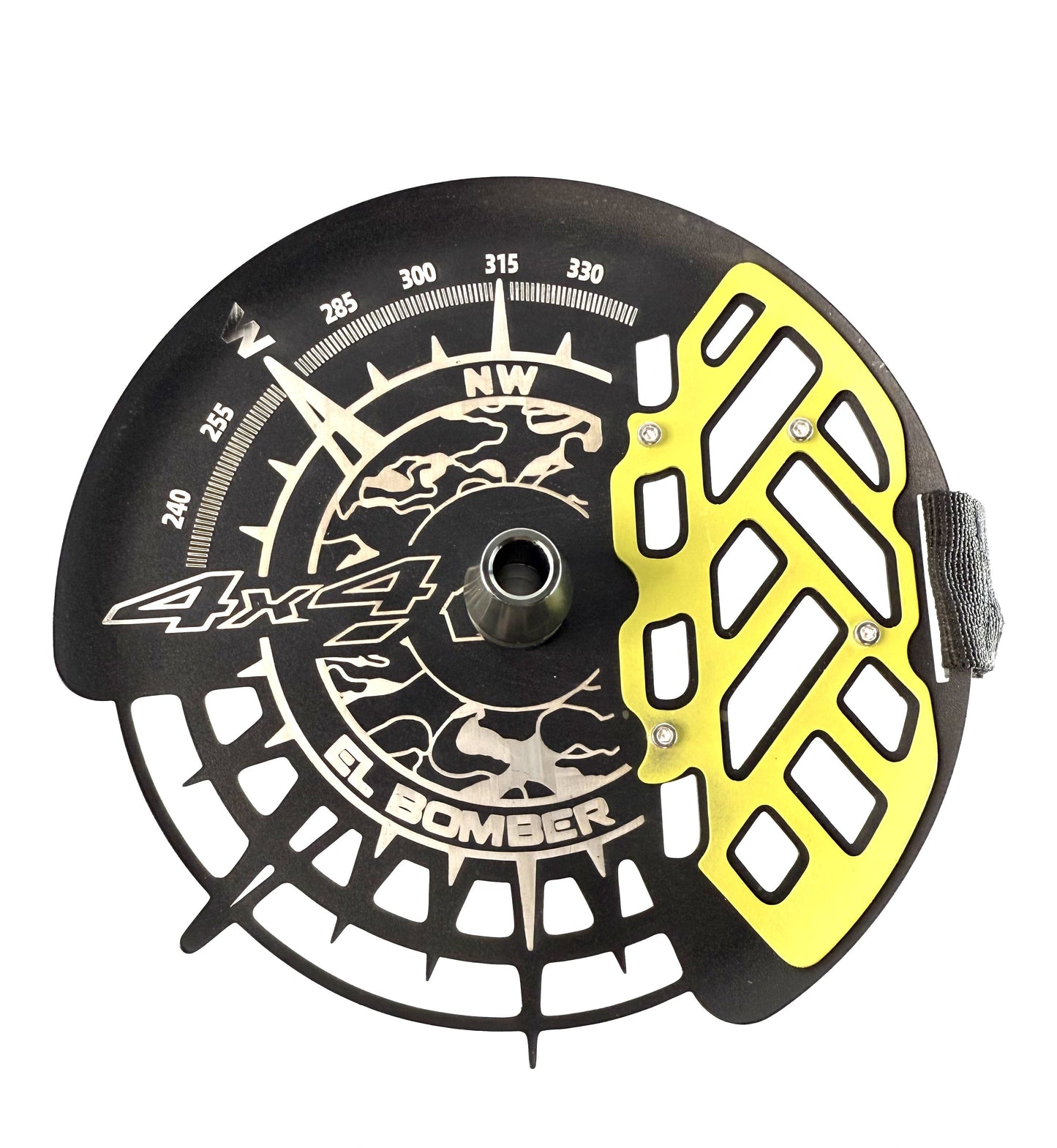 23" Mona Grooved Glass Base Camo Style Body Single Hose Hookah