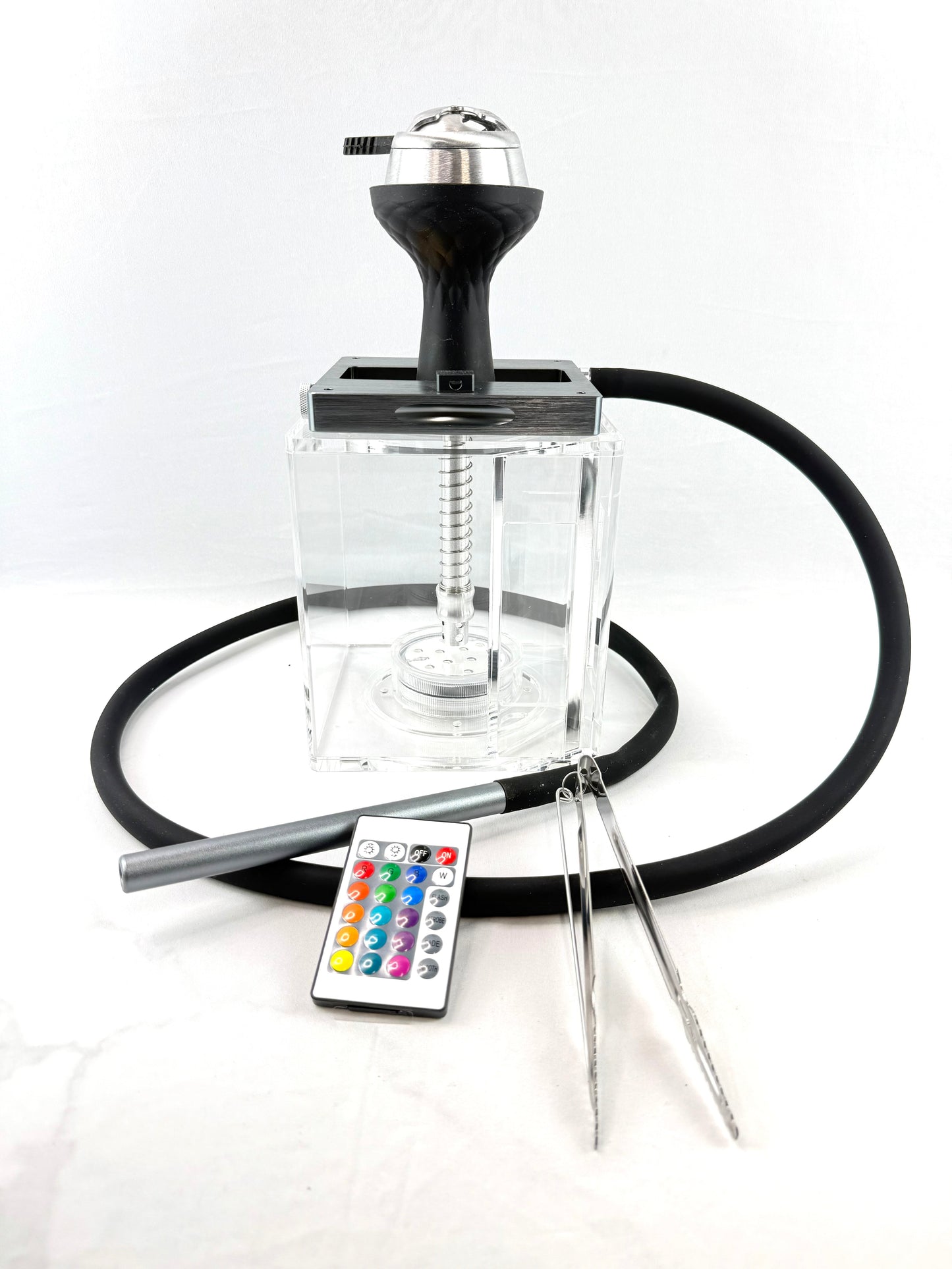 6"x6"x13" Single Hose Magnetic Hookah Cube